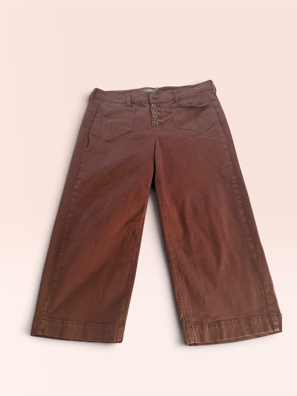Torrid Free The Fit, High-Rise Wide Leg Women’s Jeans in Brown sz 16